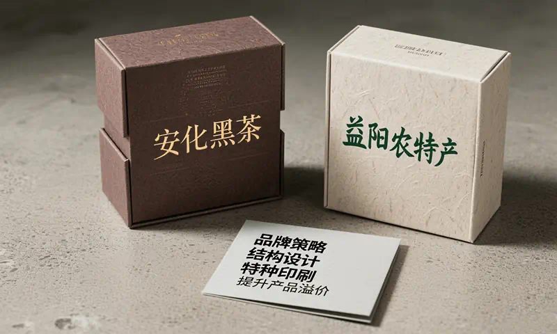 远大广告为本地企业输出的益阳包装设计与印刷打样实景