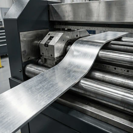 远大广告车间的全自动数控折弯设备，高效精密制作各种不锈钢发光字与无边字外壳。